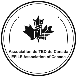 EFILE Association of Canada circular badge